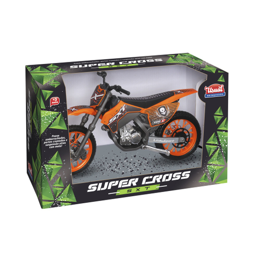 Moto De Brinquedo Infantil Super Cross Miniatura Corrida Menino no Shoptime