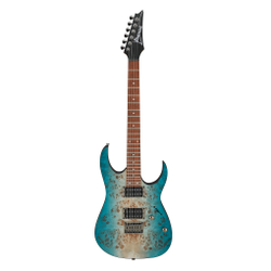 Guitarra Ibanez RG421PB Caribbean Shoreline Flat Menor preço em Guitarra Ibanez RG421PB Caribbean Shoreline Flat