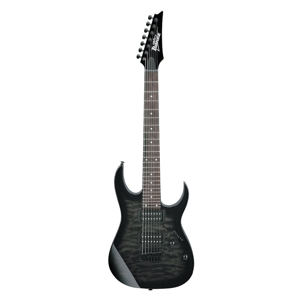 Guitarra Ibanez Cordas Grg Qa Transparent Black Em Promo O Na Americanas