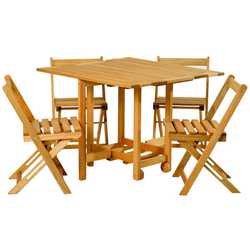 Conjunto de Mesa com 4 Cadeiras -Mão e Formão - Jatobá Menor preço em Conjunto de Mesa com 4 Cadeiras -Mão e Formão - Jatobá