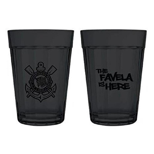 Jogo Copo Americano Com Tampa Plástica 450ml Com 4 Peças