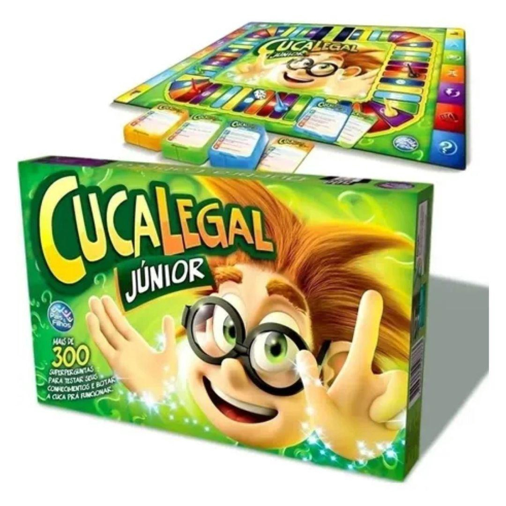 Jogo de Tabuleiro Cuca Legal Junior Pais-e-Filhos Ref.2817