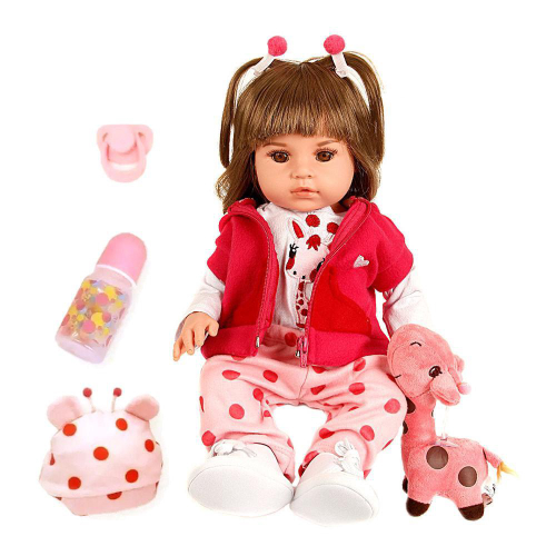 Boneca Bebê Reborn Realista 100% Silicone Bonita Fio a Fio no Shoptime