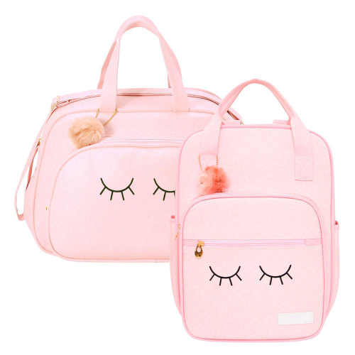 Conjunto para Bebê Reborn com 02 Fraldas e Kit Certificado com Bolsa  Maternidade Rosa na Americanas Empresas