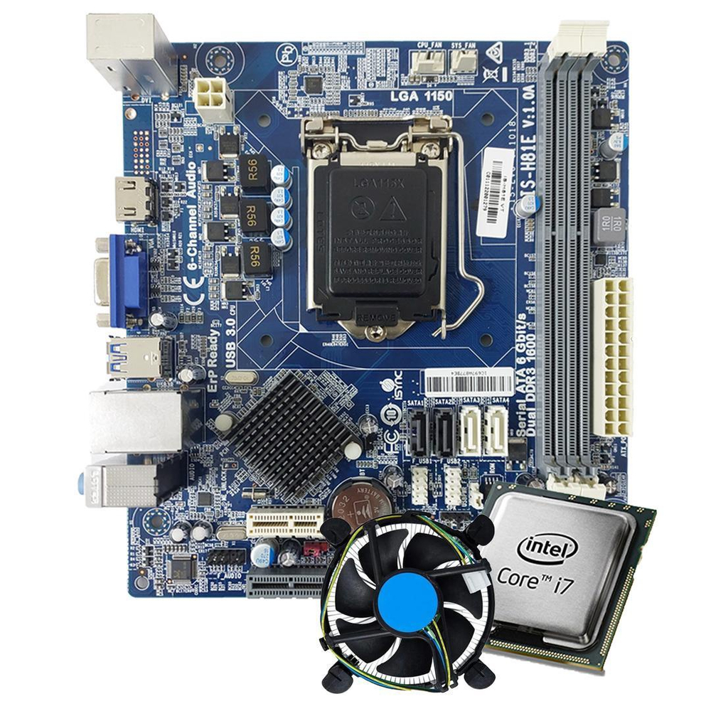 Kit Upgrade Intel Core I Placa M E Isync H E Cooler No Shoptime