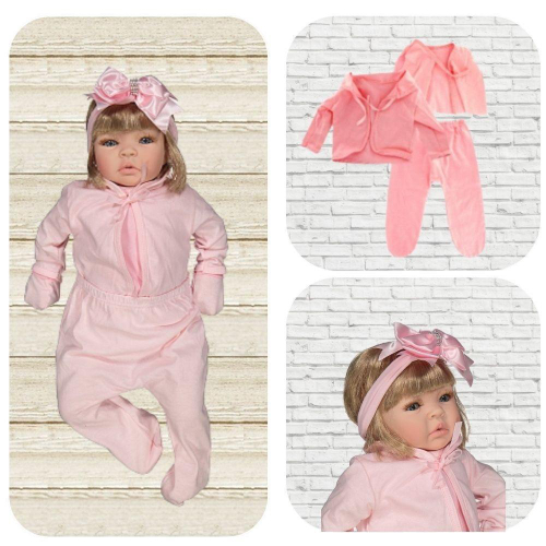 Boneca Bebe Reborn Original Macia Menina Verdadeira Top Real no Shoptime