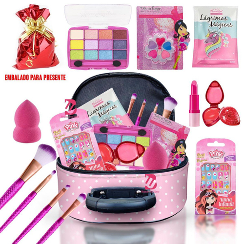 Compra online de Crianças maquiagem brinquedos kit para menina