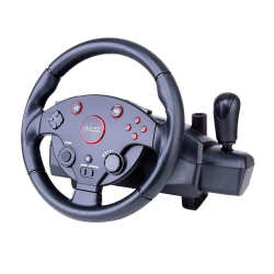 Volante Gamer Pedal Force Driving Ps4/Ps3/Pc/Xbox Dazz Preto é boa?