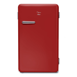 Frigobar Retrô Vermelho Rubi 95L Midea 220V é boa?
