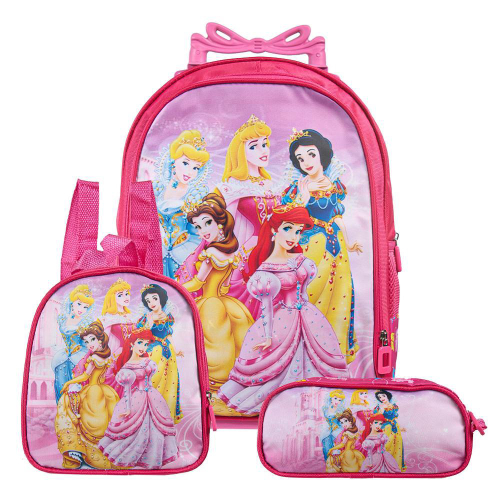 Mochila De Rodinhas Barbie A Princesa E A Pop Star Com Luz em Promoção na  Americanas