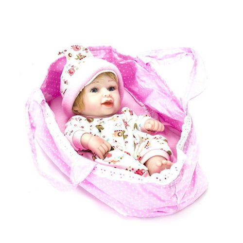 Bebe Reborn Infantil Gatinha Morena Fofinha Com Acessórios no Shoptime