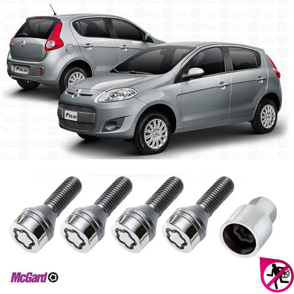 Kit Parafuso Antifurto Roda Fiat Palio 2012 A 2022 Original No Shoptime