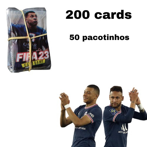 Kit 200 Cards Roblox = 50 Pacotinhos Figurinhas Coleção Bafô no Shoptime