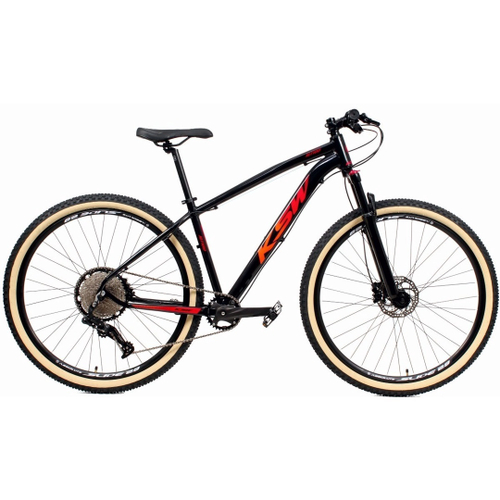 Bicicleta Aro 29 Alfameq ATX 27v Hidráulico K7 e Trava Preto com