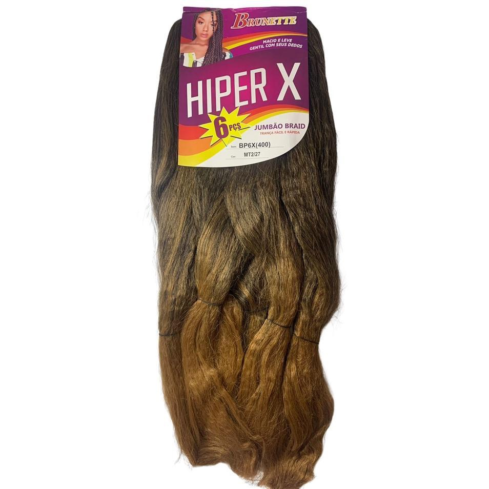 Fibra Organica Jumbo 400G 65CM Para Box Braid - Hiper X, Super X