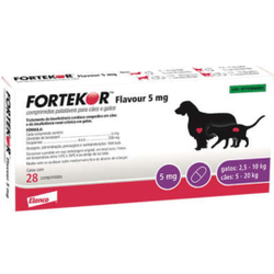 Fortekor 5 Flavour Cães Gatos Com 28 Comprimidos Elanco é boa?