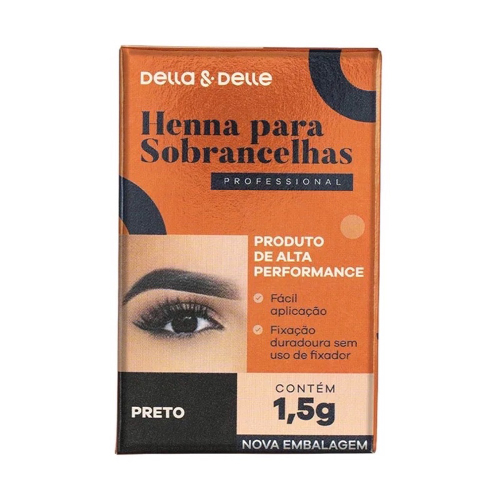 Henna Della E Delle Preta 1.5g no Shoptime