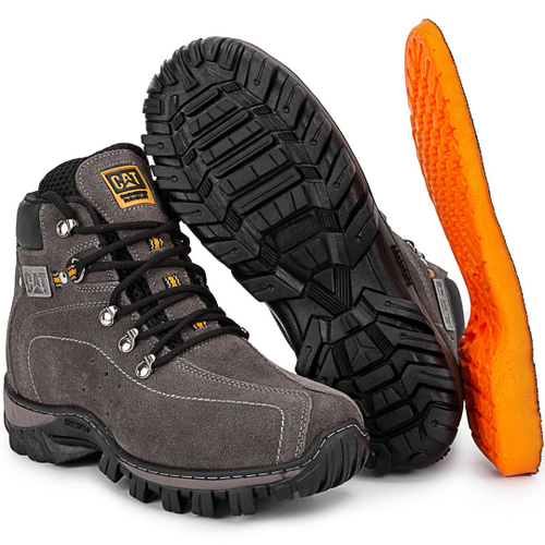 Bota Botina Coturno Masculino Adventure Caminhada em Lona