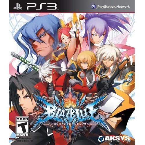 Jogo Blazblue Chrono Phantasma Ps3 Midia Fisica Aksys