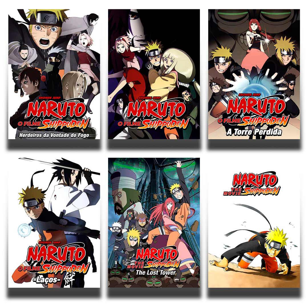 ♡ Poster Naruto Clássico ♡ Anime Mangá ♡ A4 Adesivo Material Escolar  Caderno Personalizado Papelaria Anime Mangá ♡