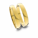 Par de Alianças tamanhos 18 Ouro 18k amarelo 3.00 mm