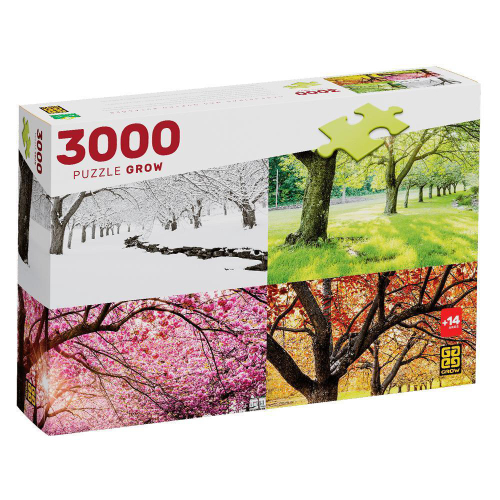 Quebra Cabeça Puzzle 1000 Peças Recanto Dos Cisnes - Grow em