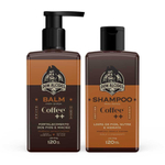Kit Balm E Shampoo Para Barba Don Alcides Coffee Mais