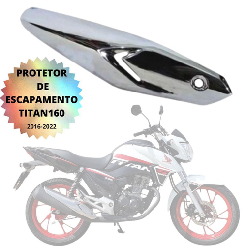 Protetor Carenagem Moto e Ferro Proteção Cg 160 e Titan 160 2016