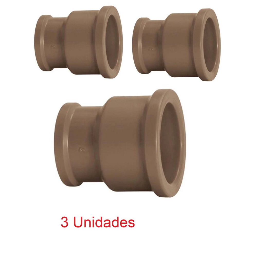 Luva De Redu O Sold Vel Pvc X Mm Kit Com Unidades No Shoptime