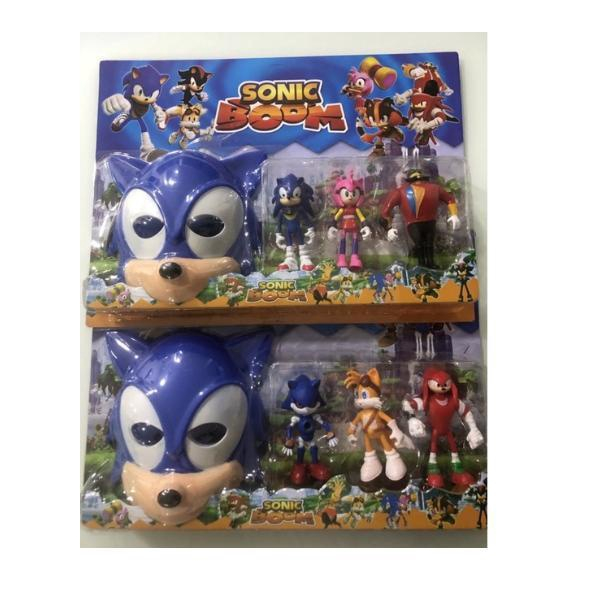 Kit Com 5 Bonecos Sonic – Shopping Tudão