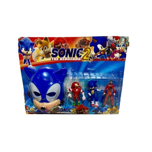 Kit Com 5 Bonecos Sonic – Shopping Tudão