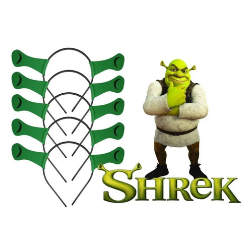 Máscara Shrek em Eva