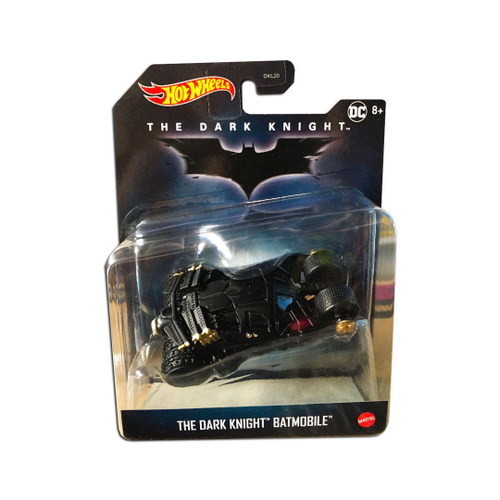 Carrinho Hotwheels Batman Batmóvel Vermelho Arkham Kinight