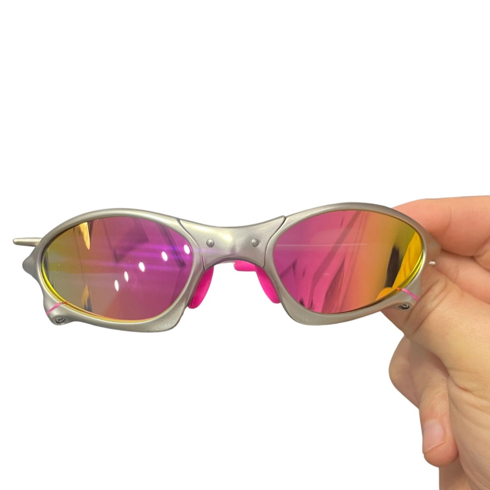 Óculos de Sol Juliet X-Metal Lentes Rosa Metal Polarizadas