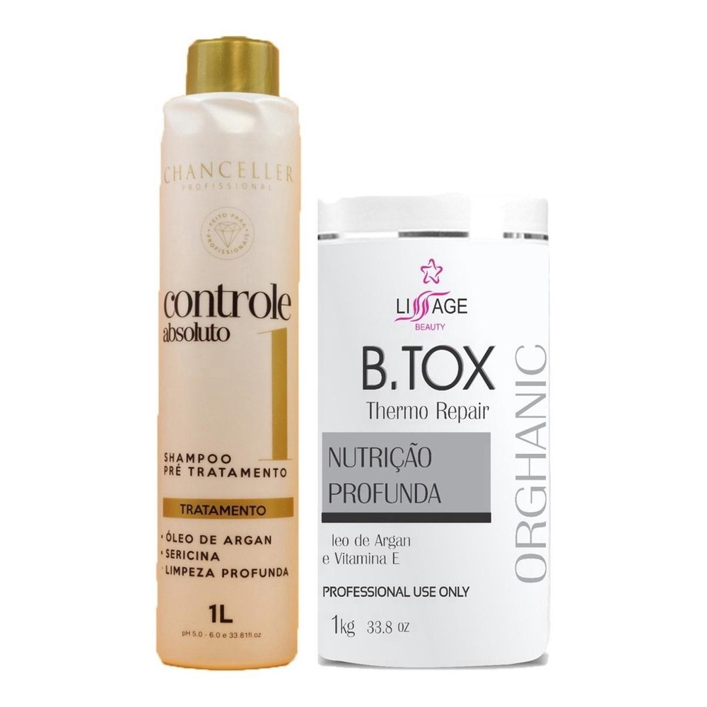 Kit Botox Capilar Orgânico Profissional Sem Formol Brasilian Submarino