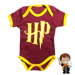 Body Roupa Bebê Harry Filme Speak Mandrake Potter Infantil  Cor:Branco;Tamanho:G