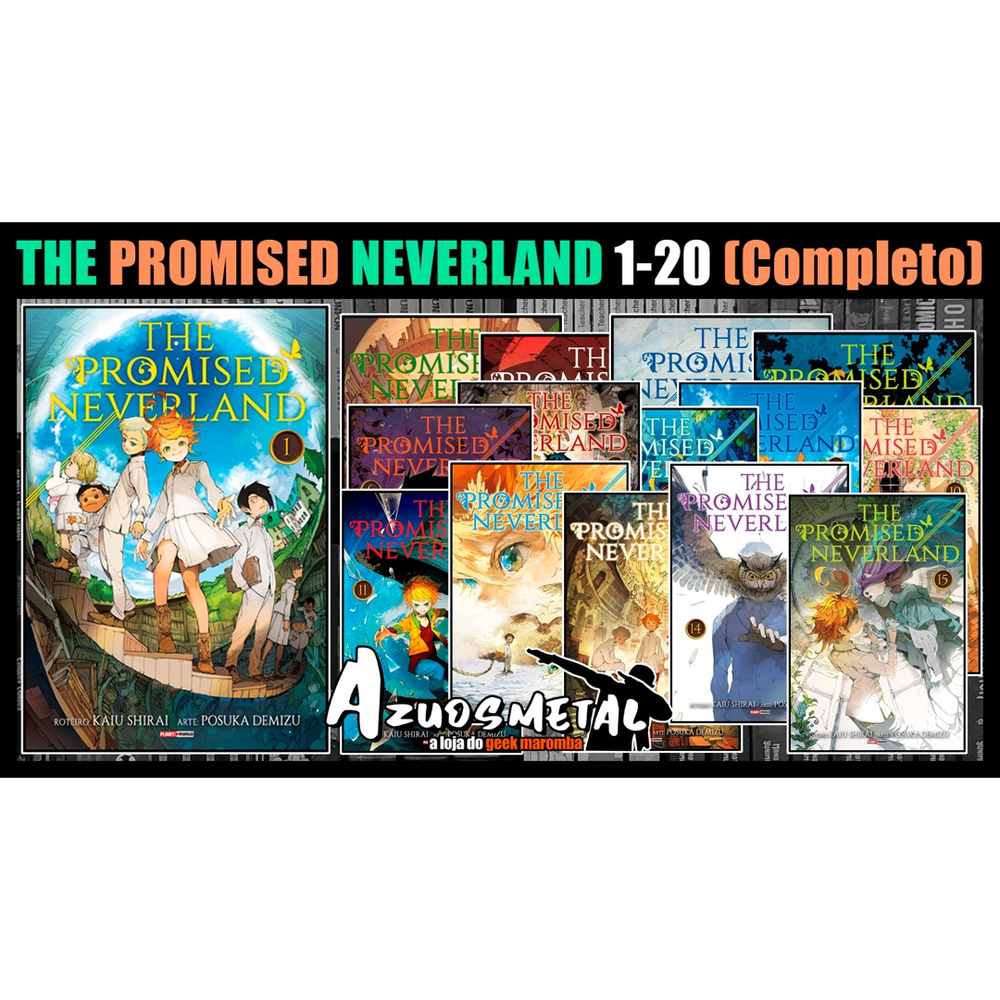 Coleção completa - The Promised Neverland 1 ao 20