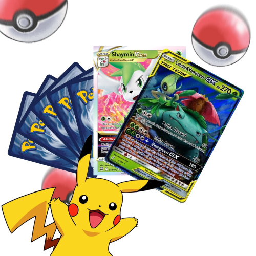 Cartinha Pikachu Pokemon Vmax, V, Gx Card Brilhante Rara