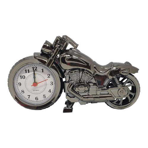 Rel gio Despertador Moto Decorativo De Mesa Motocicleta na