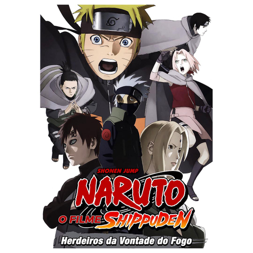 Quadro Decorativo Desenho Ninja Naruto Shippuden