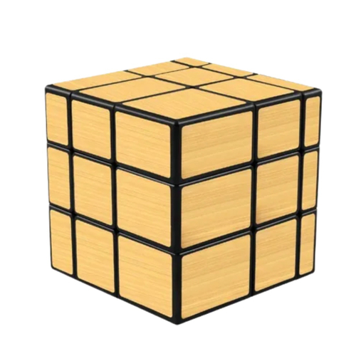 Cubo Mágico Profissional Blocks Dourado