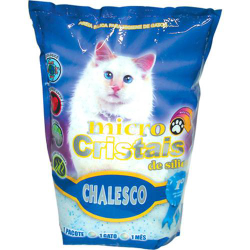 Areia Sanitária Chalesco Micro Cristais de Sílica em Gel - 1,8kg é ruim? Areia Sanitária Chalesco Micro Cristais de Sílica em Gel - 1,8kg é boa?