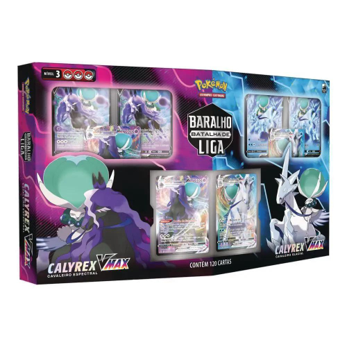 Cartas Pokémon Lata C/ 31 Unidades Realeza Absoluta - Copag