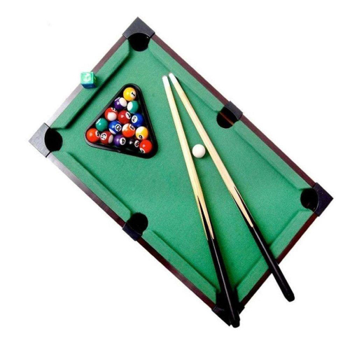 Mini mesa de sinuca bilhar snooker portatil jogo brinquedo no Shoptime