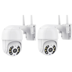Kit 2 Câmera Ip Rotativa Icsee A8 Segurança Externa Dome Wifi Full HD é boa?