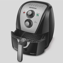 Fritadeira air fryer Mondial 1500W 4L AFN-40 - 4012-02PRETO/INOX220 volts é boa?