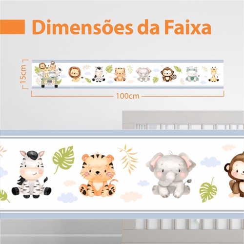 Faixa Decorativa Infantil Border Papel Parede Pokemon