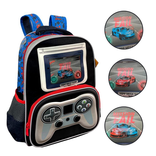 Jogo mochila infantil masculina