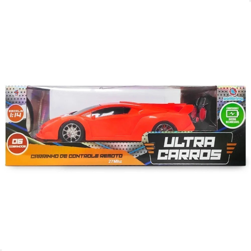 Carrinho Carro Controle Remoto 1:14 Corrida Recarregável em Promoção na  Americanas