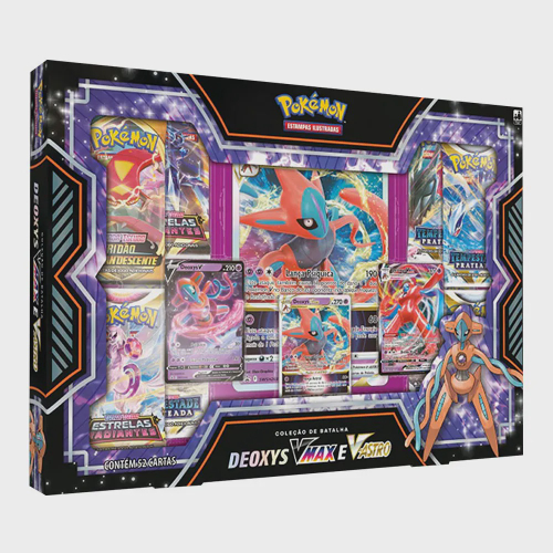 Kit Pokémon 2 Lata De Cartas Ultra Raras Pokémon Tcg + Brinde no Shoptime